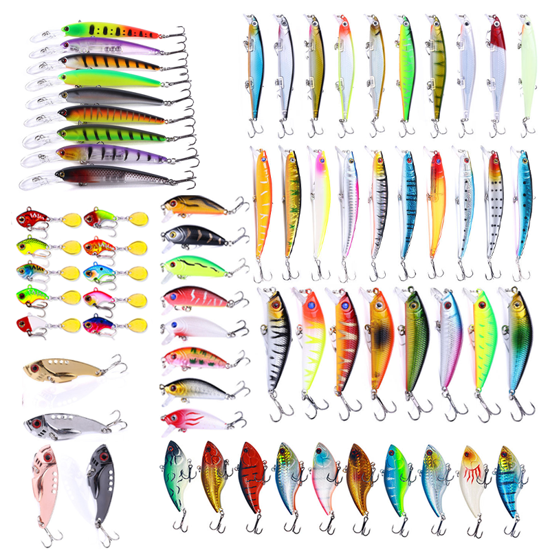 Fishing Equipment Uk - Fishing 3/5/8 Pcs Luya Random artificial