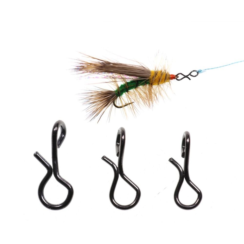 Fishing Equipment Gear - 50pcs/bag Fly Fishing Snap Quick Change