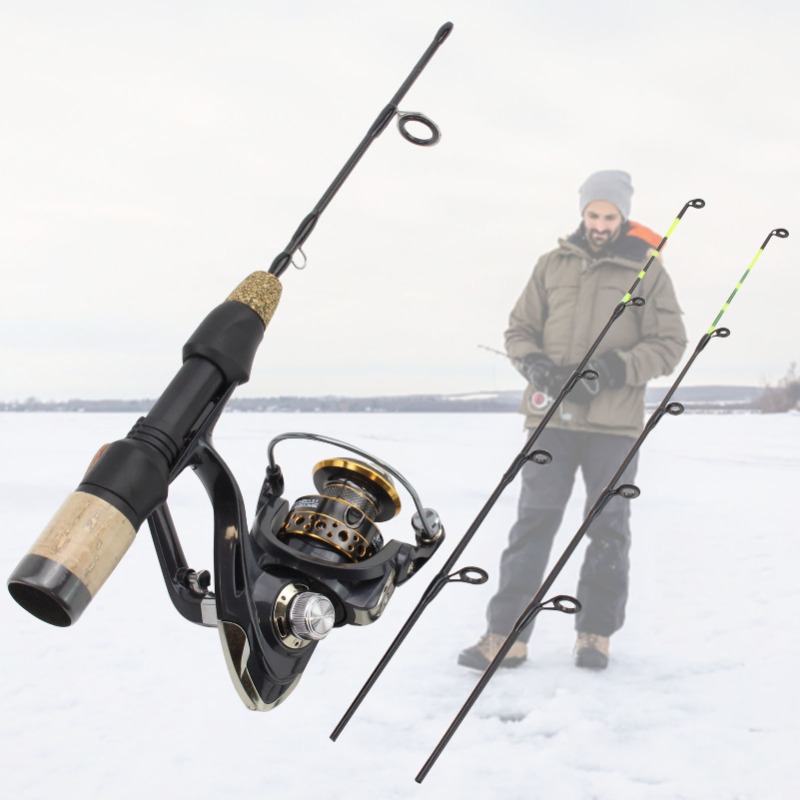 Fishing Equipment Uk - 60cm 2 Tips Rod Reel Combos