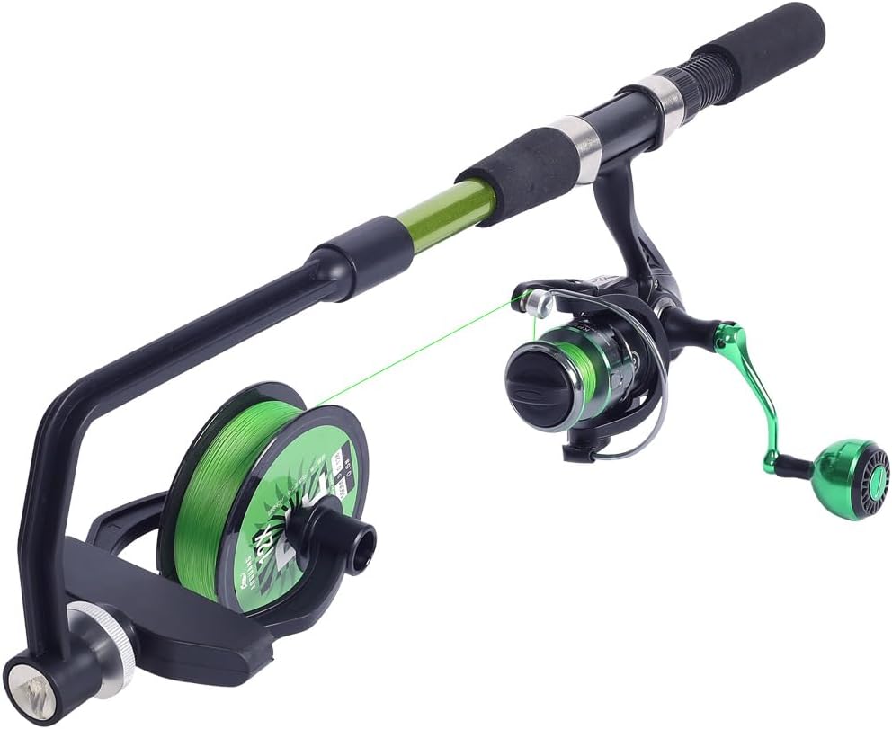 Fishing Equipment Gear - Fishing Line Spooler, Adjustable line Winder,No