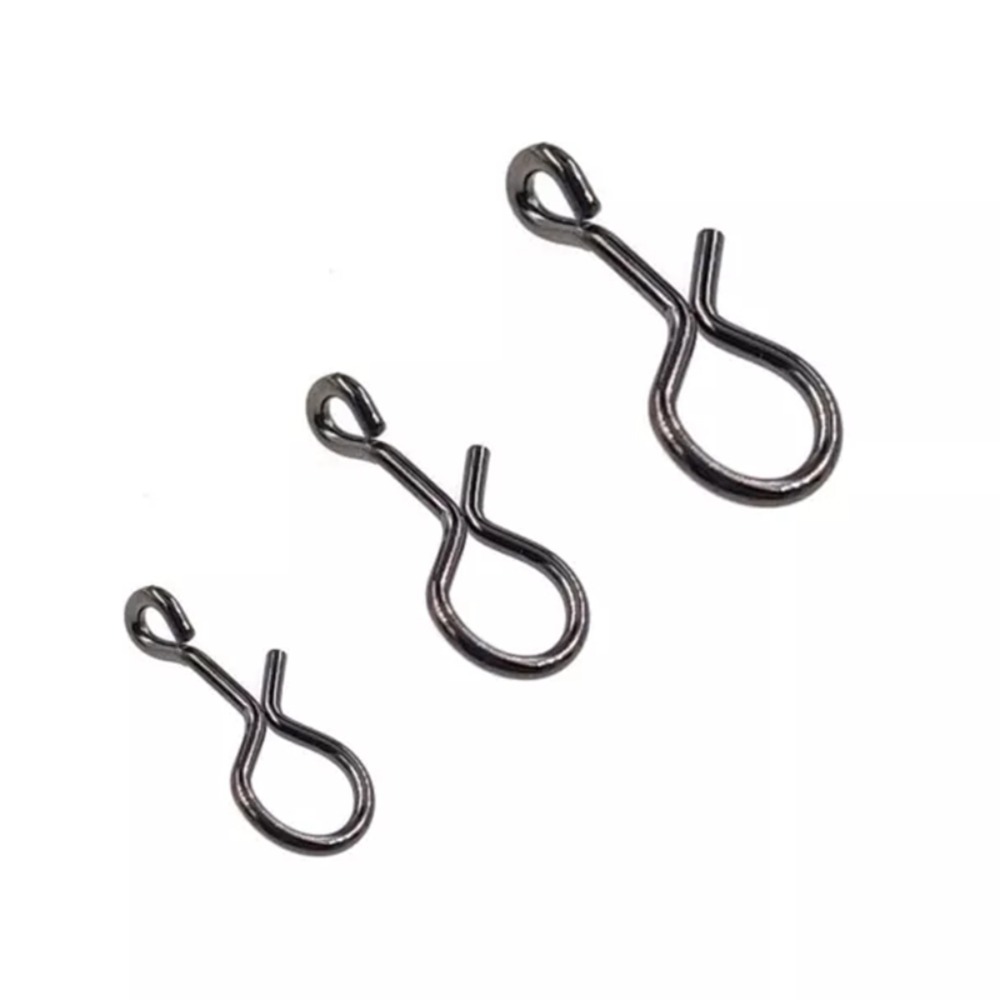 50pcs/bag Fly Fishing Snap Qui – обзор и цена Fishing Equipment Gear