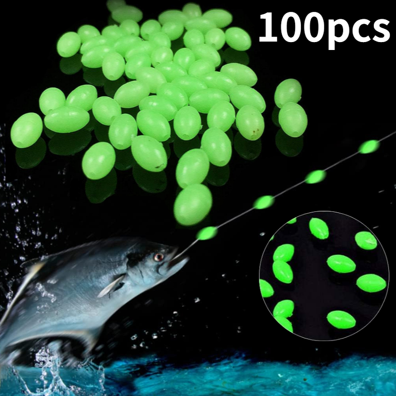 100pcs/lot Oval Night Luminous – обзор и цена Night Float Fishing