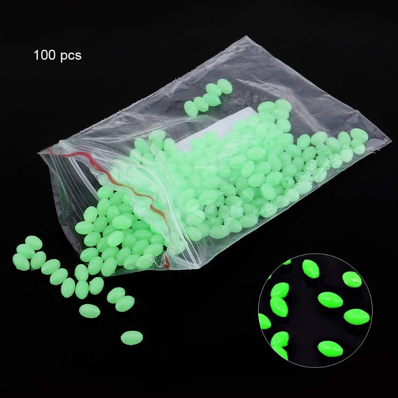 100pcs/lot Oval Night Luminous – обзор и цена Night Float Fishing