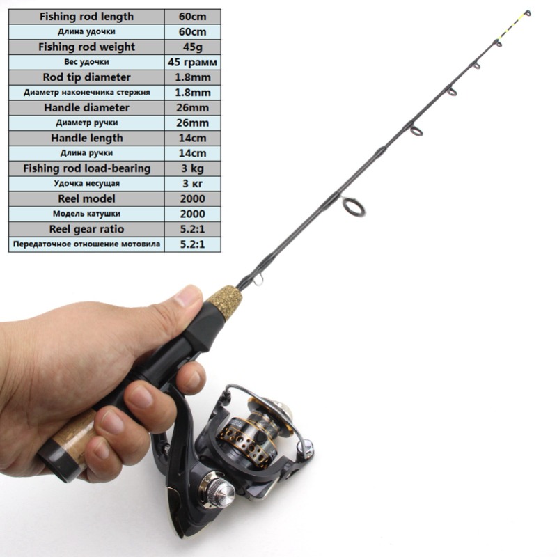 60cm 2 Tips Rod Reel Combos Wi – обзор и цена Fishing Equipment Uk
