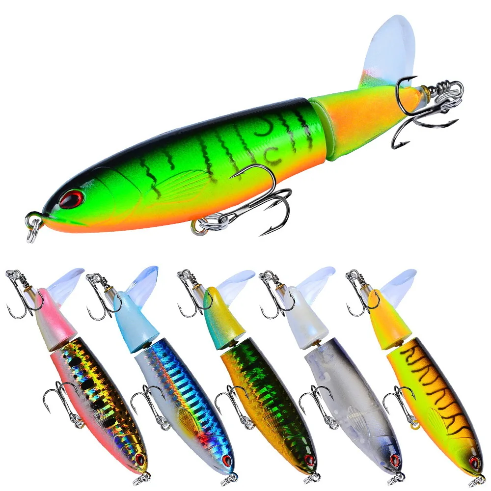 1pcs 10cm 14cm Topwater Spinne – обзор и цена Fishing Equipment Uk