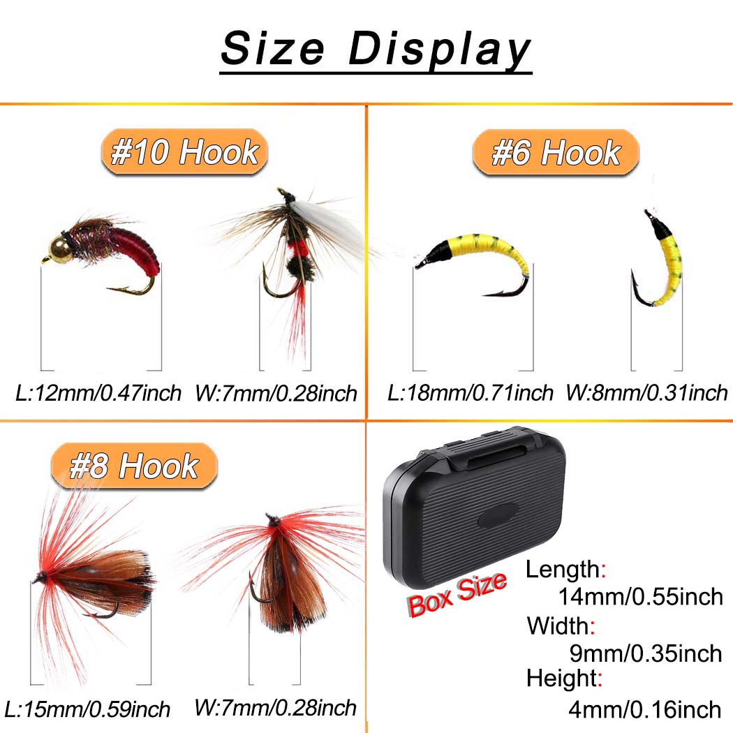 24/40/84/114pcs with Dry/Wet F – обзор и цена Fishing Equipment Uk