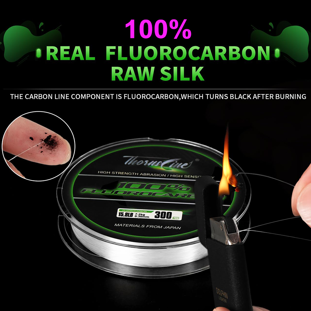 ThornsLine 100% Fluorocarbon F – обзор и цена Fluorocarbon Line