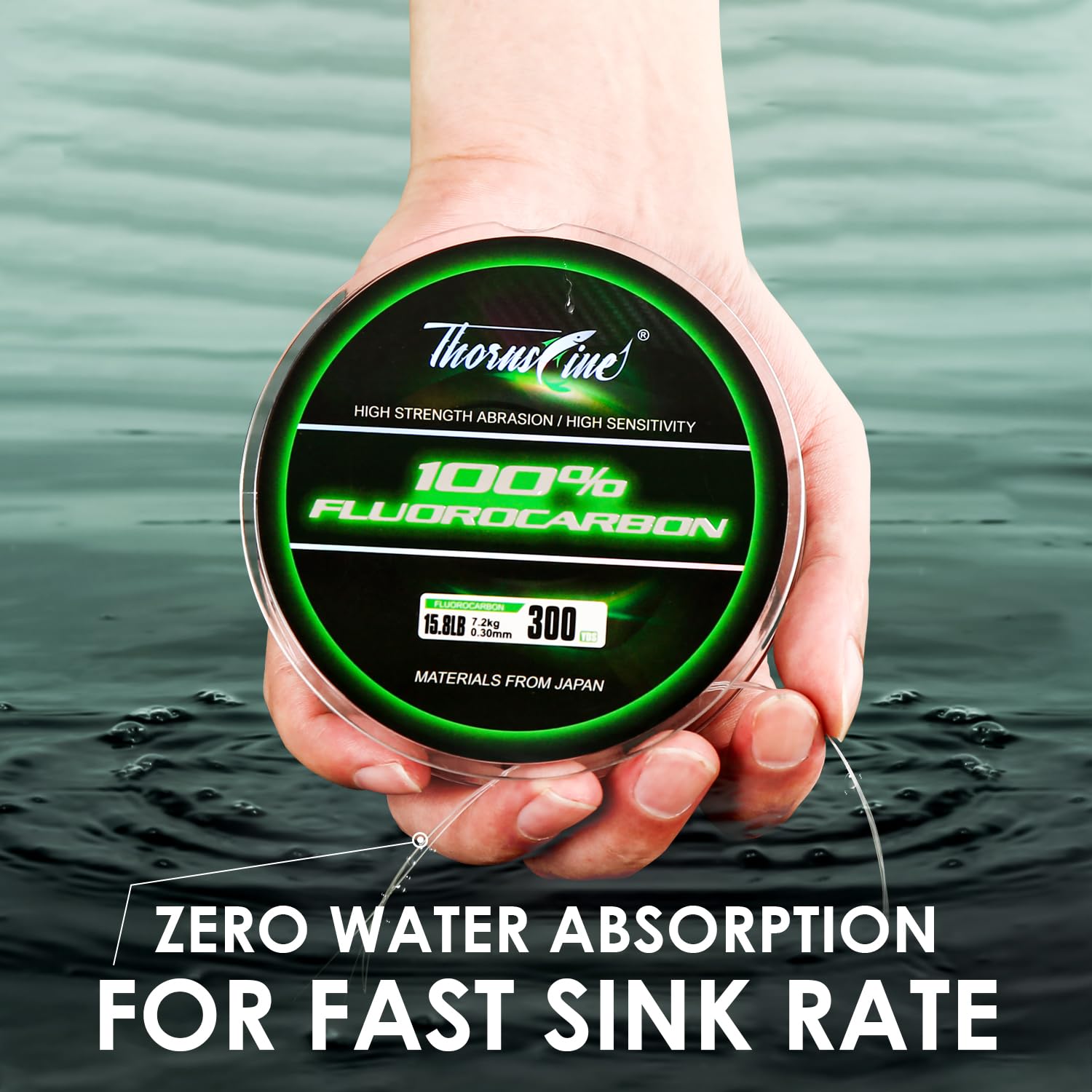 ThornsLine 100% Fluorocarbon F – обзор и цена Fluorocarbon Line