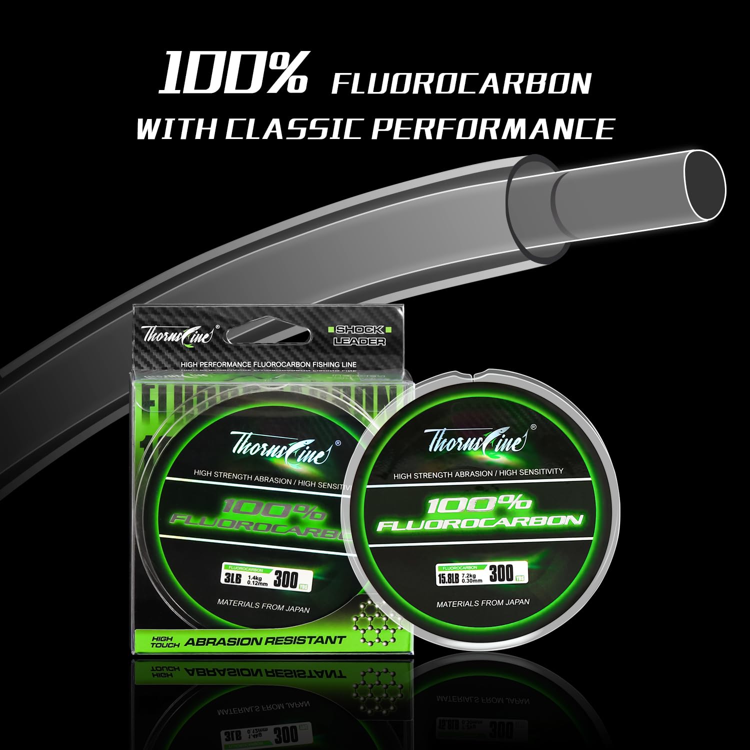 ThornsLine 100% Fluorocarbon F – обзор и цена Fluorocarbon Line
