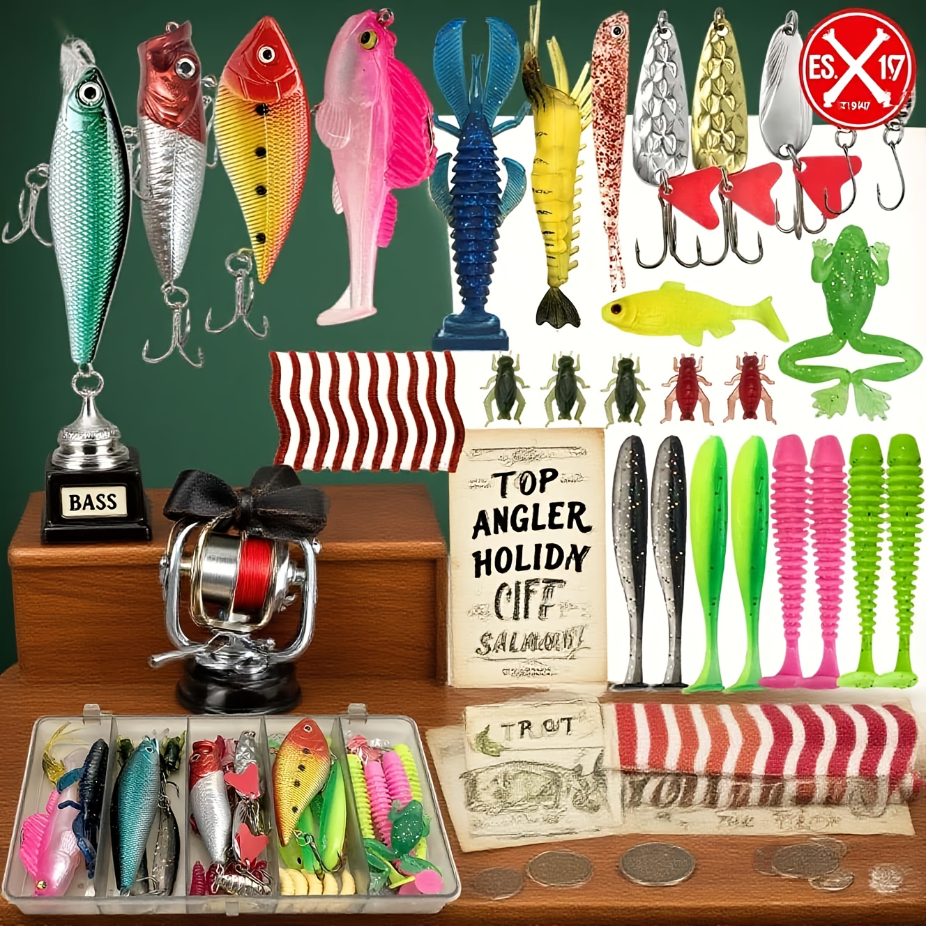 133Pcs Premium Fishing Lures T – обзор и цена Fishing Equipment And Gear