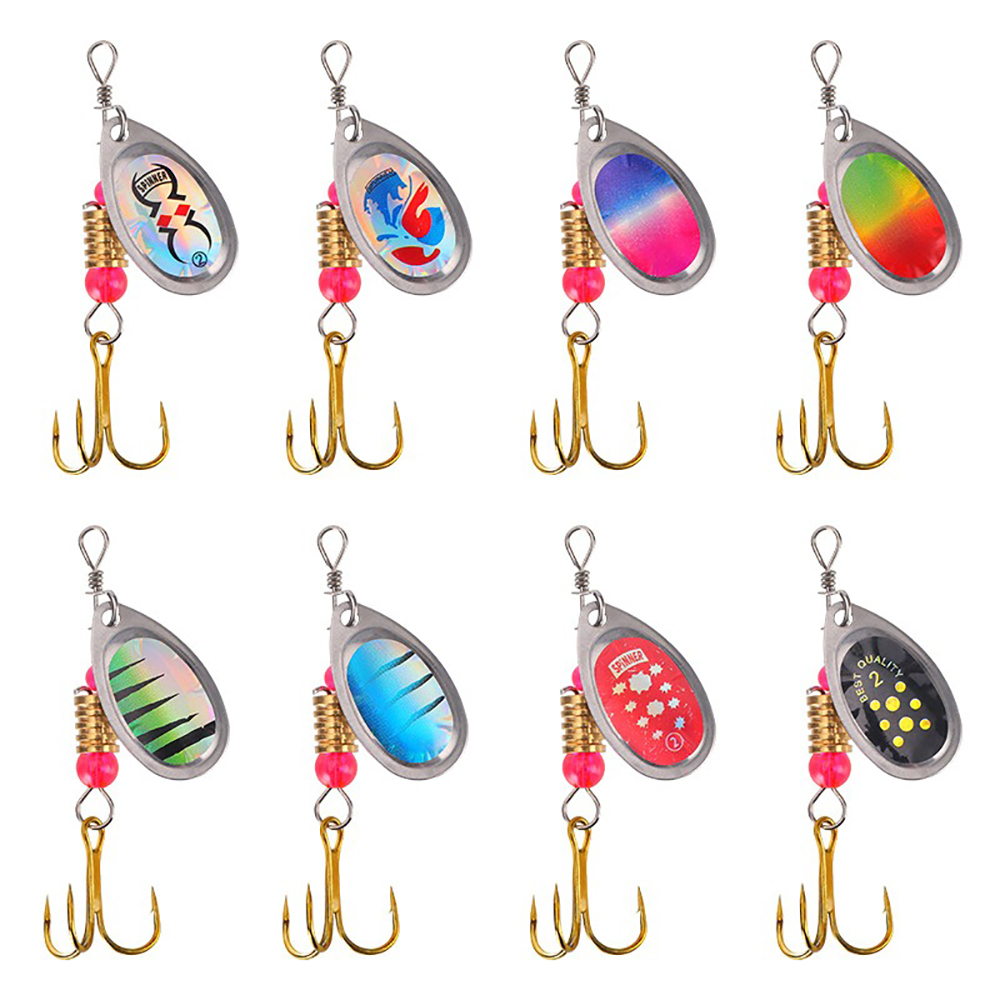 16pcs Metal Spinner Bait Fishi – обзор и цена Fishing Equipment Uk