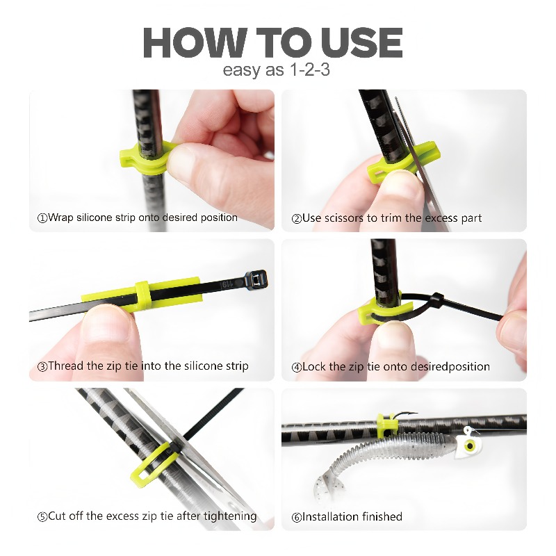 Silicone Lure Hanger Hook​ – U – обзор и цена Fishing Lure