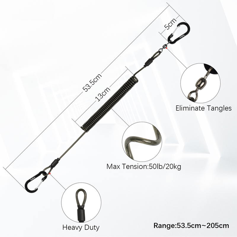 fishing tools Coiled Lanyards  – обзор и цена Fishing Equipment And Gear