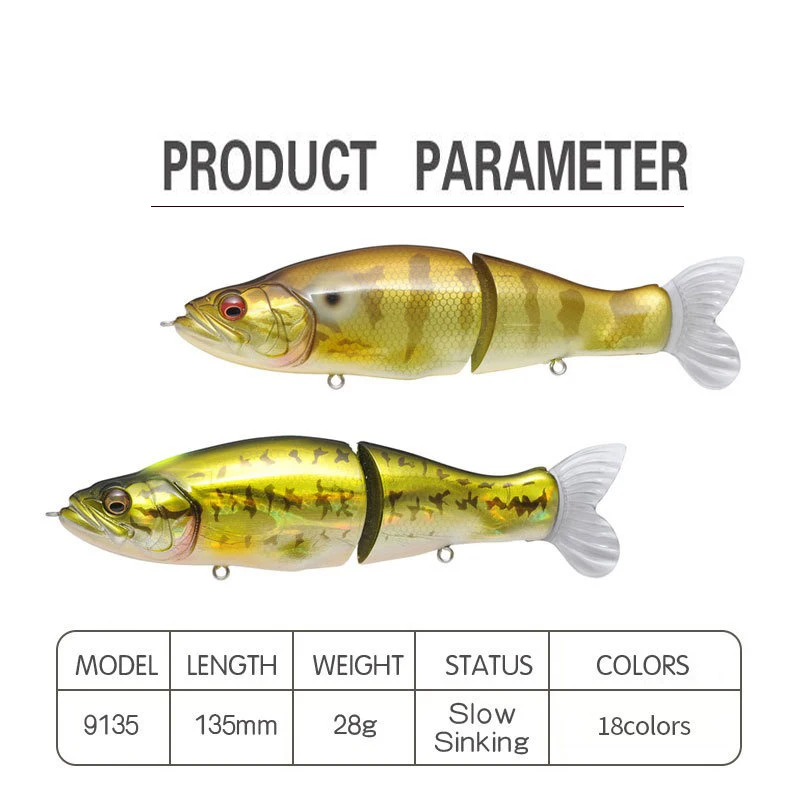 Swimbait Fishing Lure 135mm 31 – обзор и цена Fishing Equipment Uk