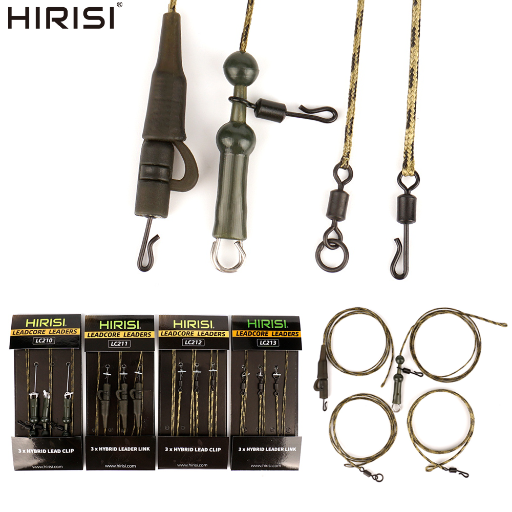Hirisi 3Pcs 45lb Braided Lead  – обзор и цена Fishing Equipment Bundle