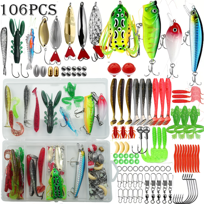 83/106/133/227/409pcs Fishing  – обзор и цена Fishing Equipment Uk