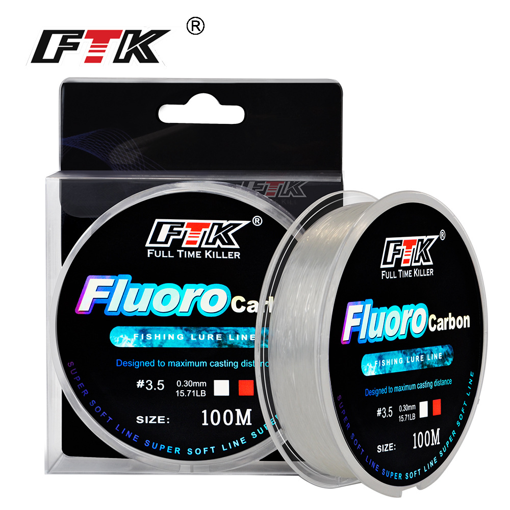100M Fluorocarbon Coating Fish – обзор и цена Fluorocarbon Line