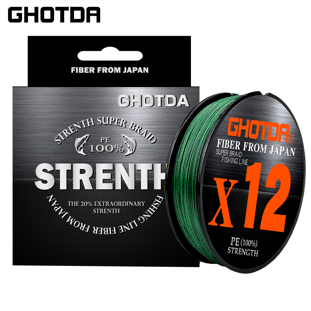Braided Fishing Line 12 Strand – обзор и цена Fishing Equipment Bundle
