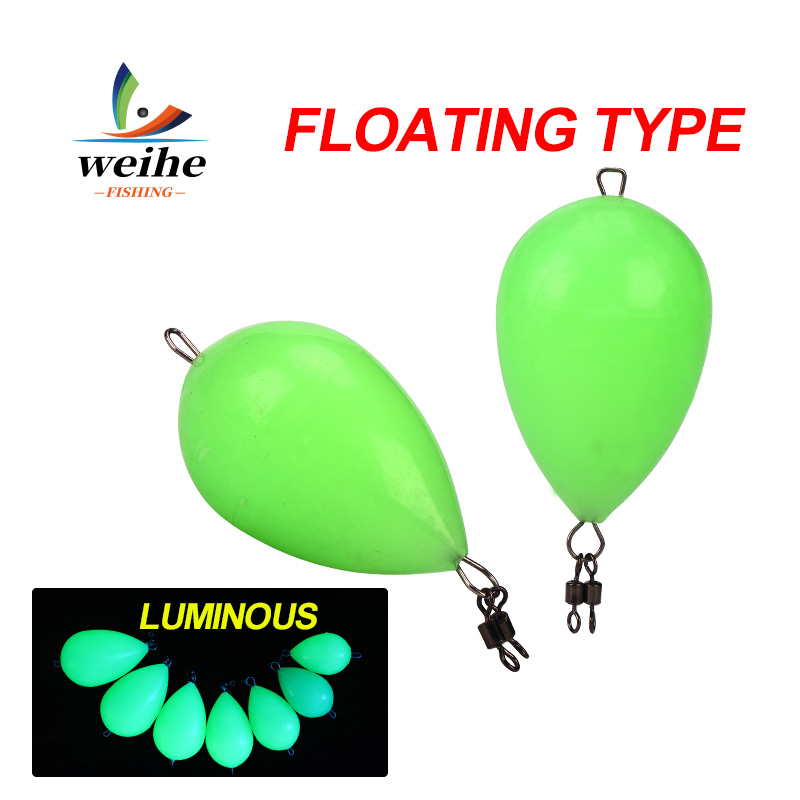WEIHE 1PC Glow-in-the-dark Fis – обзор и цена Night Float Fishing